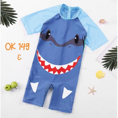 Blue Shark Swimsuit