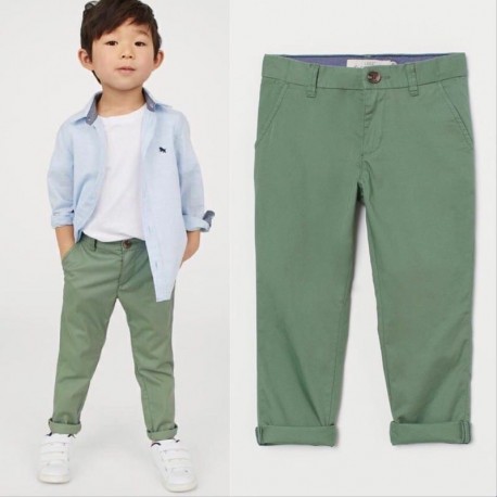 H&M Green Chino Pants