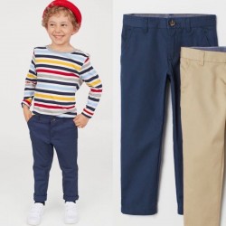 H&M Dark Blue Chino Pants