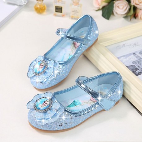 Blue Frozen Sparkly Shoes
