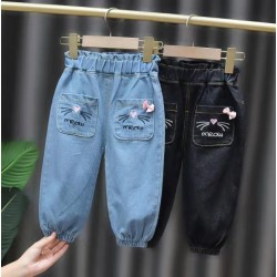 Blue Meow Jeans