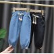 Blue PomPom Jeans