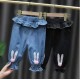 Blue Bunny Ruffle Jeans