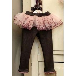 Brown Tutu Pants(AmberBerry)