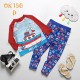 Red Blue Boat Swimwear