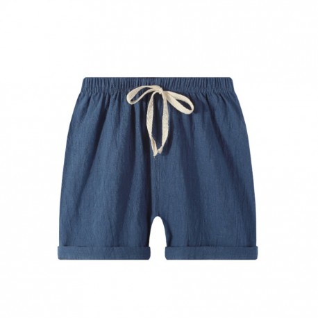 Navy Korean Style Short Pants