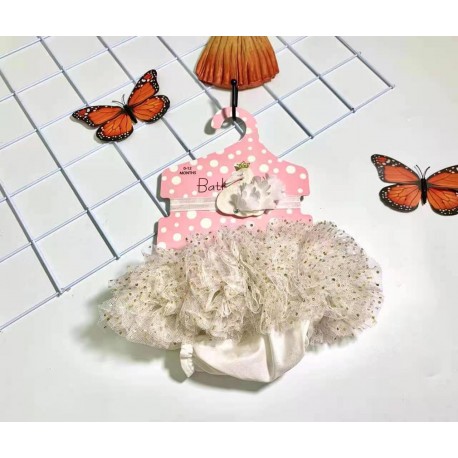 White Swan Baby HeadBand  Tutu Pants