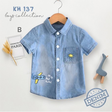 Aeroplane Denim Shirt