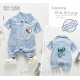 Born to Dribble Denim Romper