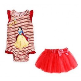 B2W2 Snow White Romper Set Tutu 