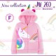 JW Pink Embroidery Unicorn Jacket
