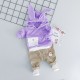 Purple Rabbit Hoodie Pocket Top Set Pants