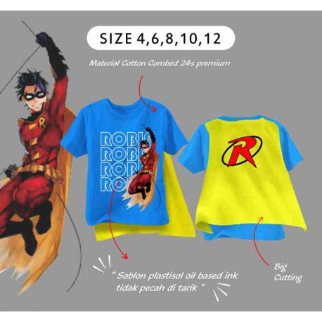 Blue Robin Cape T-Shirt