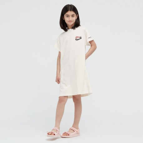 Uniqlo Off-White Leave Return Dress