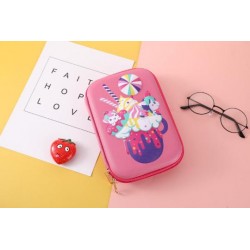 Ice Cream Drink Big Pencil Case