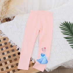 Peach Elsa Frozen 3D Tulle Legging