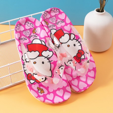 Pink Heart Hellokitty Sandals