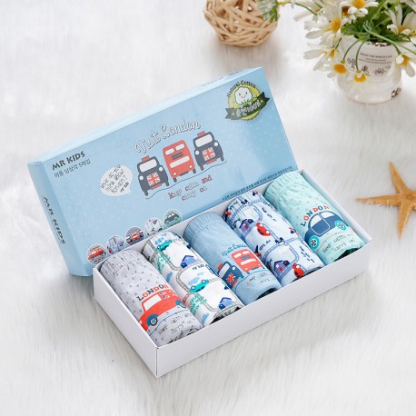London Cars Cotton Underwear (5pc/box)