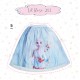 Blue Elsa Long Skirt