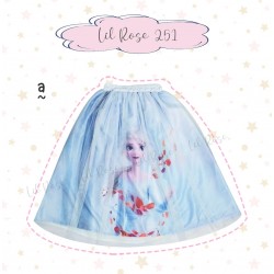 Blue Elsa Long Skirt