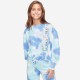 Justice Blue Tie Dye Sweater