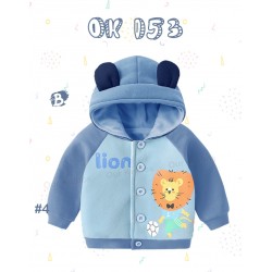 Blue Lion Soccer Hoodie Jacket
