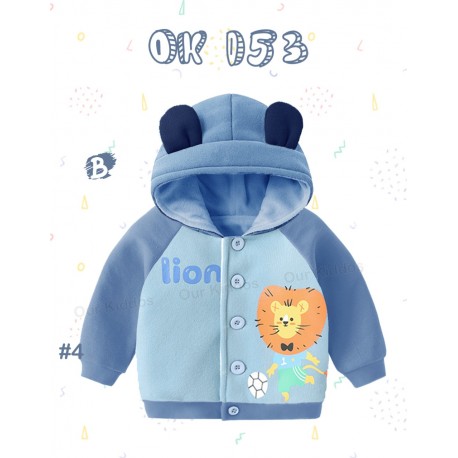Blue Lion Soccer Hoodie Jacket