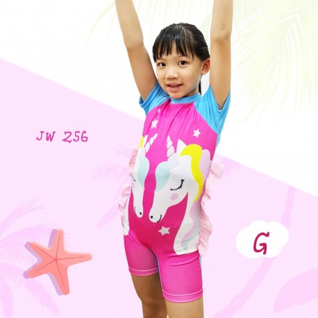 Blue Pink Unicorn Swimsuit
