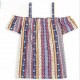 Place Off Shoulder Printed Top
