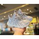 Grey New LV Flame Yeezy 450 Shoes