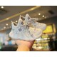 Cream New LV Flame Yeezy 450 Shoes