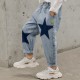 Blue Two Stars Jeans