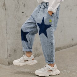 Blue Two Stars Jeans