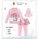 Pink Unicorn Muslim SwimWear