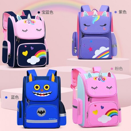 Pink Unicorn Rainbow BackPack