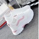 White Pink Korean Style Shoes