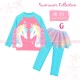 JW Pink Blue Unicorn Swimsuit
