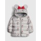 GAP Grey Minnie Mouse Padded Jacket