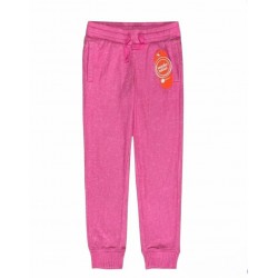 Wondernation Fuchsia Knit Jogger Pants