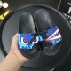 Blue Army Bape Monster Sandals