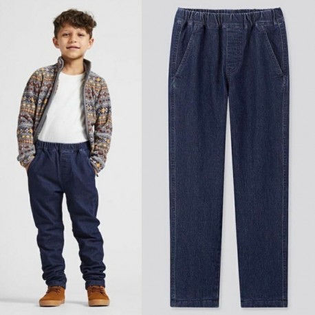 Uniqlo Denim Pull On Pants