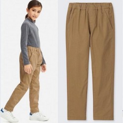 Uniqlo Brown Pull On Pants
