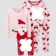Pink Santa Claus Pyjamas