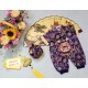 Navy Baby Cheongsam Set Hat