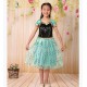 Anna Frozen Green Dress