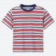 Uniqlo Red Navy Stripe T-Shirt