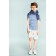 Uniqlo Blue Stripe T-Shirt