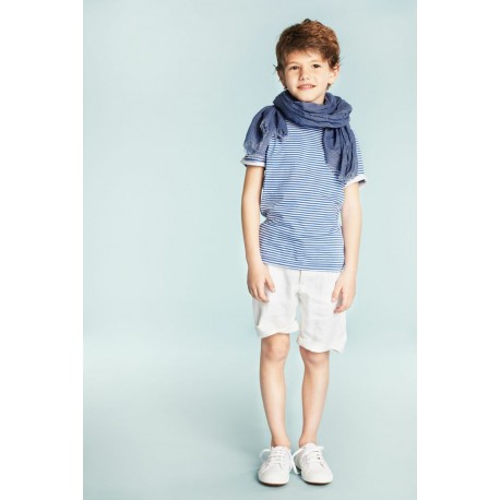 Uniqlo Blue Stripe T-Shirt