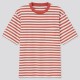 Uniqlo Pink Stripe T-Shirt