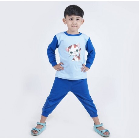 Blue Cat Pyjamas